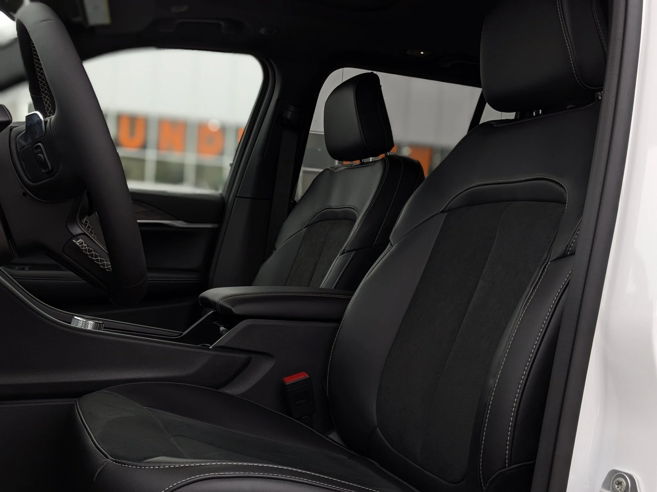 New 2026 White Jeep Altitude - - Power Sunroof - 20 Gloss Black Wheels - Capri Leatherette/Suede - Remote Start & More! image 16