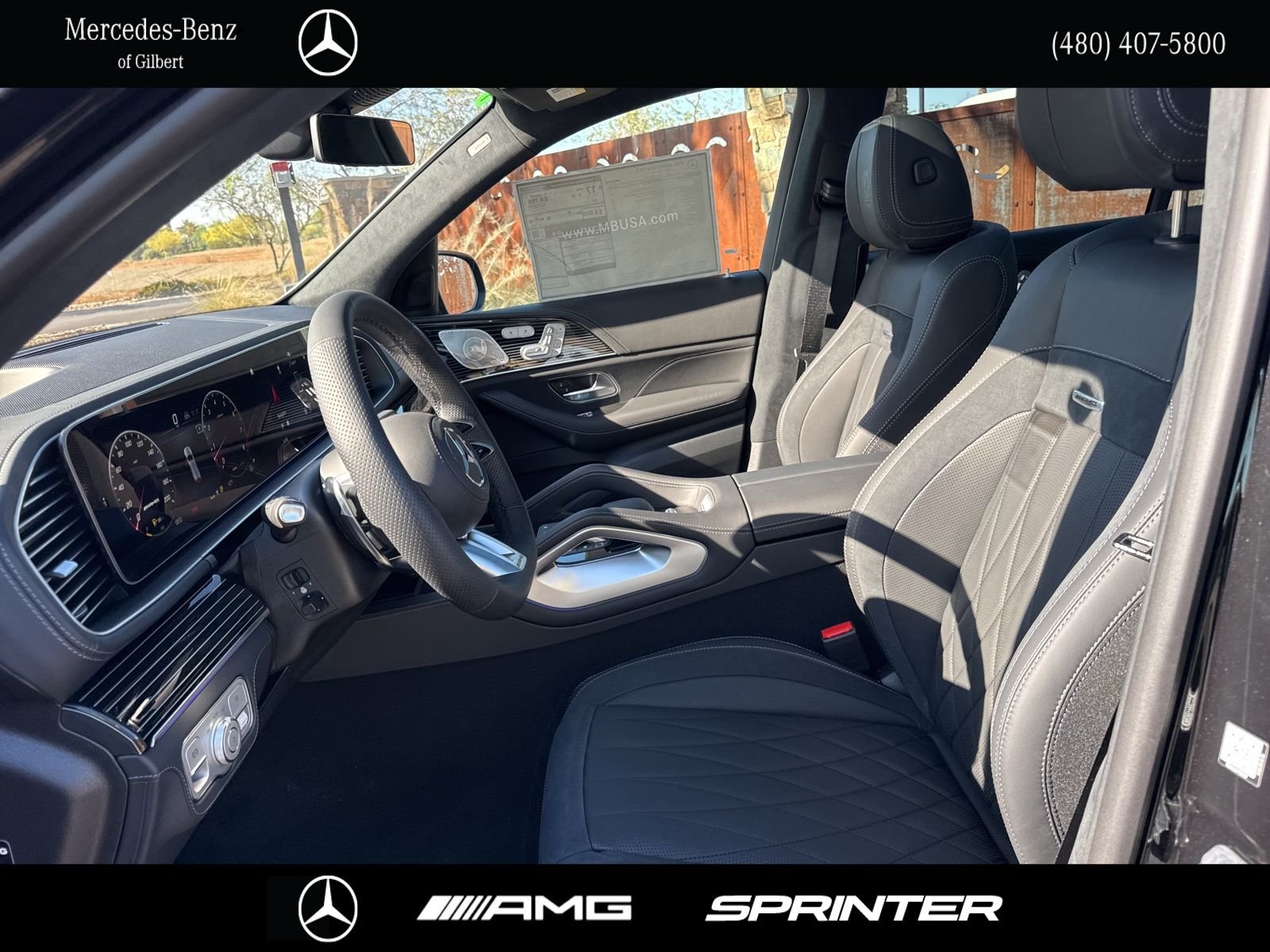 New 2026 Obsidian Black Metallic Mercedes-Benz GLS 63 AMG® image 9