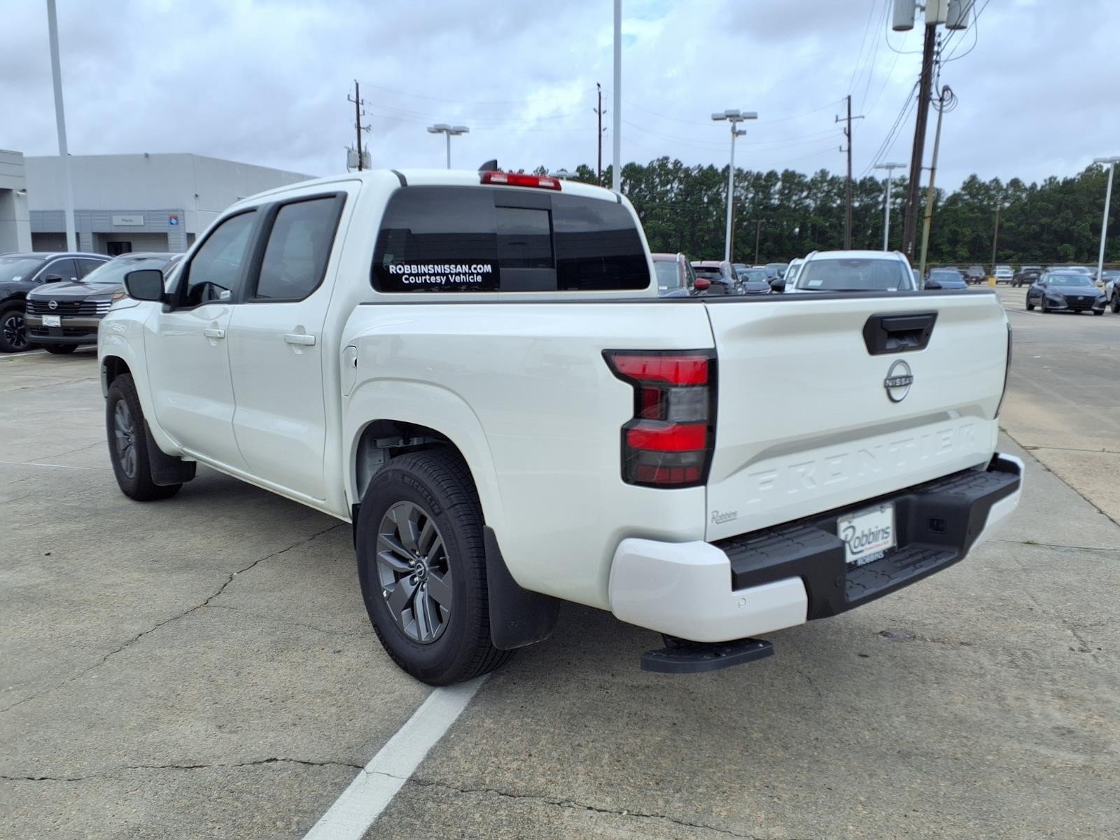 2026 Nissan Frontier SV White at Robbins Nissan