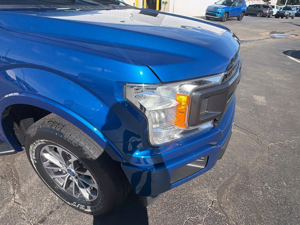 Used 2018 Lightning Blue Ford XLT image 13