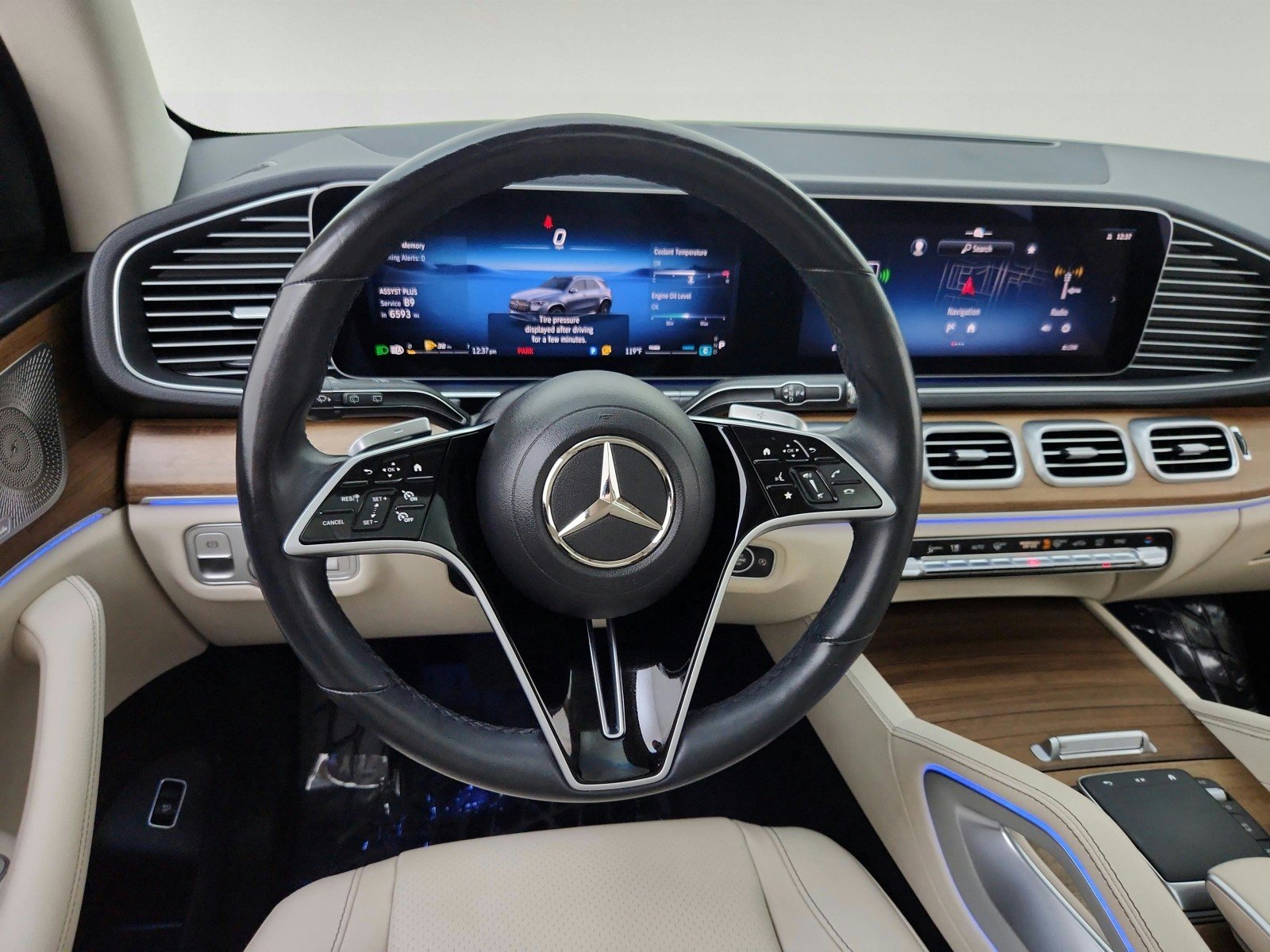 Certified Used 2024 Obsidian Black Metallic Mercedes-Benz GLE 350 image 21