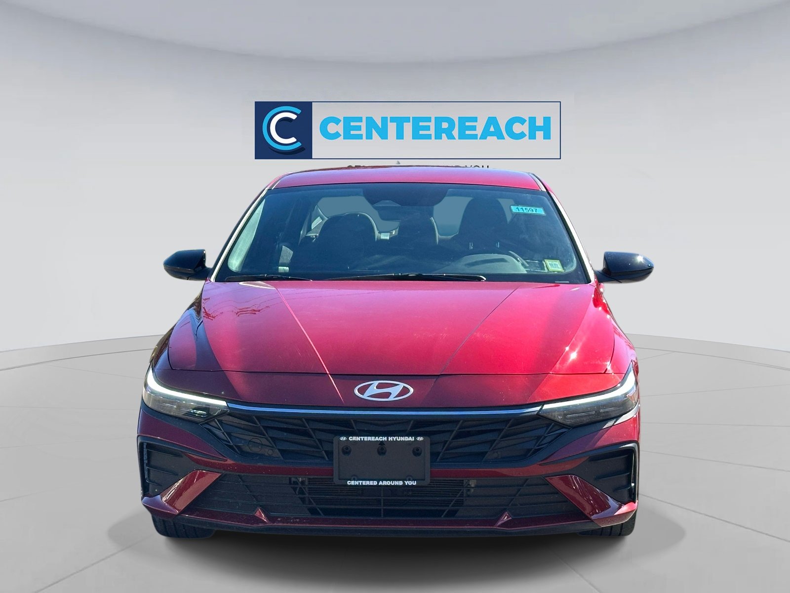 Certified Used 2025 Red Hyundai SEL Sport image 2