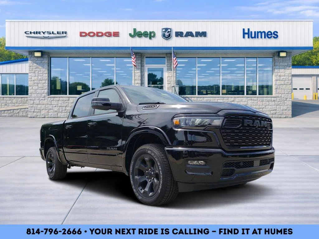 New 2026 Diamond Black Crystal Pearlcoat RAM Big Horn image 1