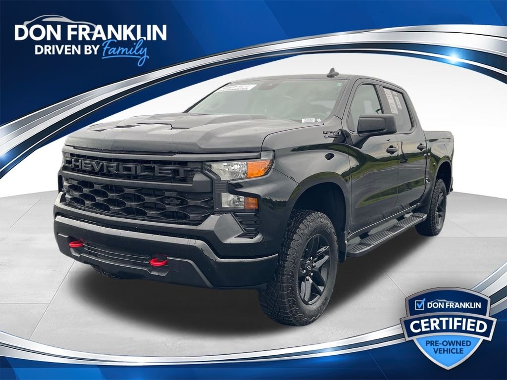 Certified Used 2026 Black Chevrolet Custom Trail Boss image 1