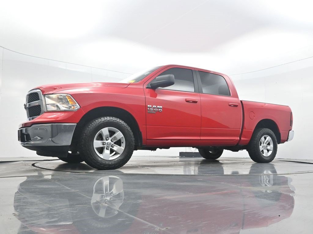 Used 2021 Flame Red Clearcoat Ram SLT image 24