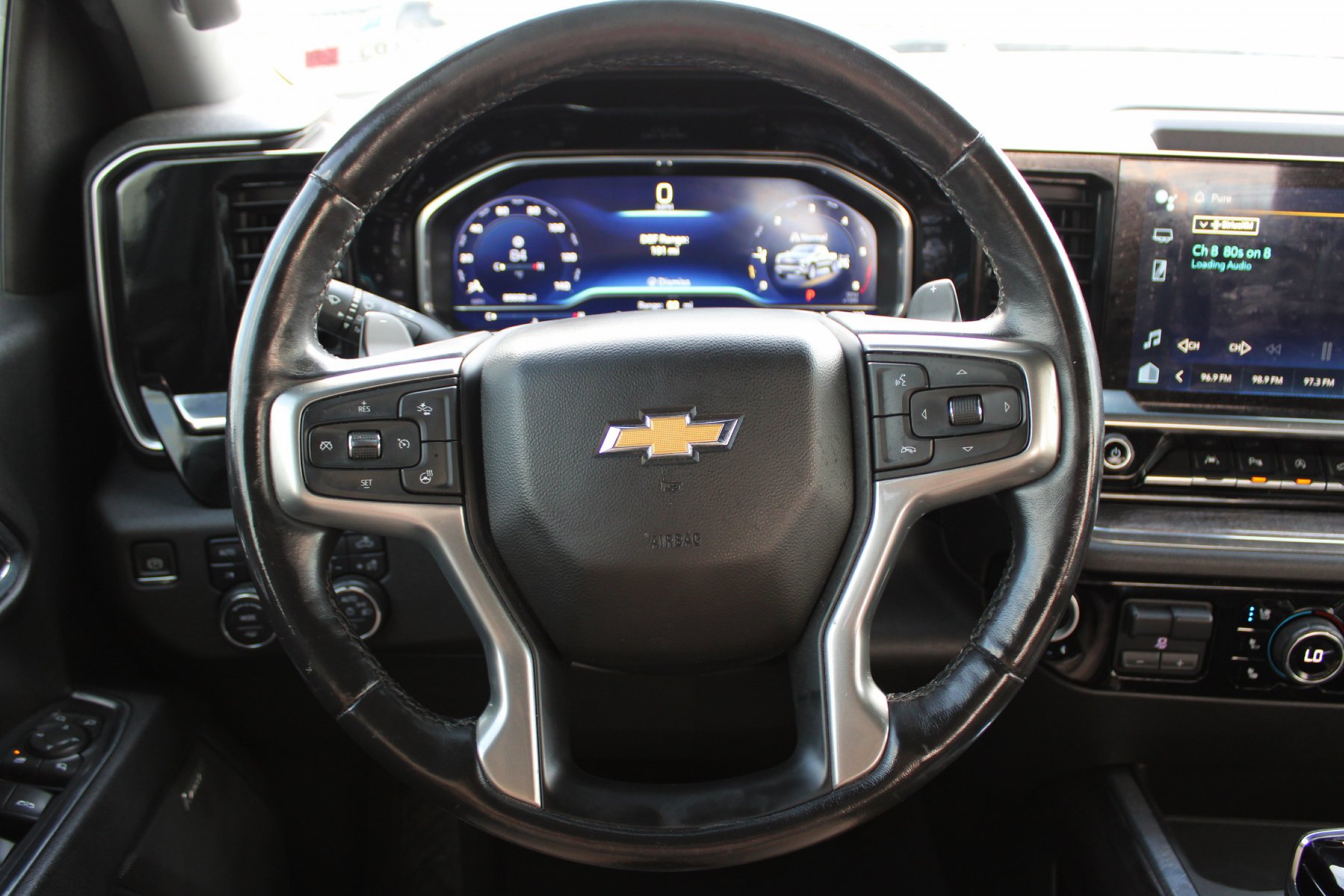 Used 2023 Dark Ash Metallic Chevrolet 4WD Crew Cab 147 LTZ image 8