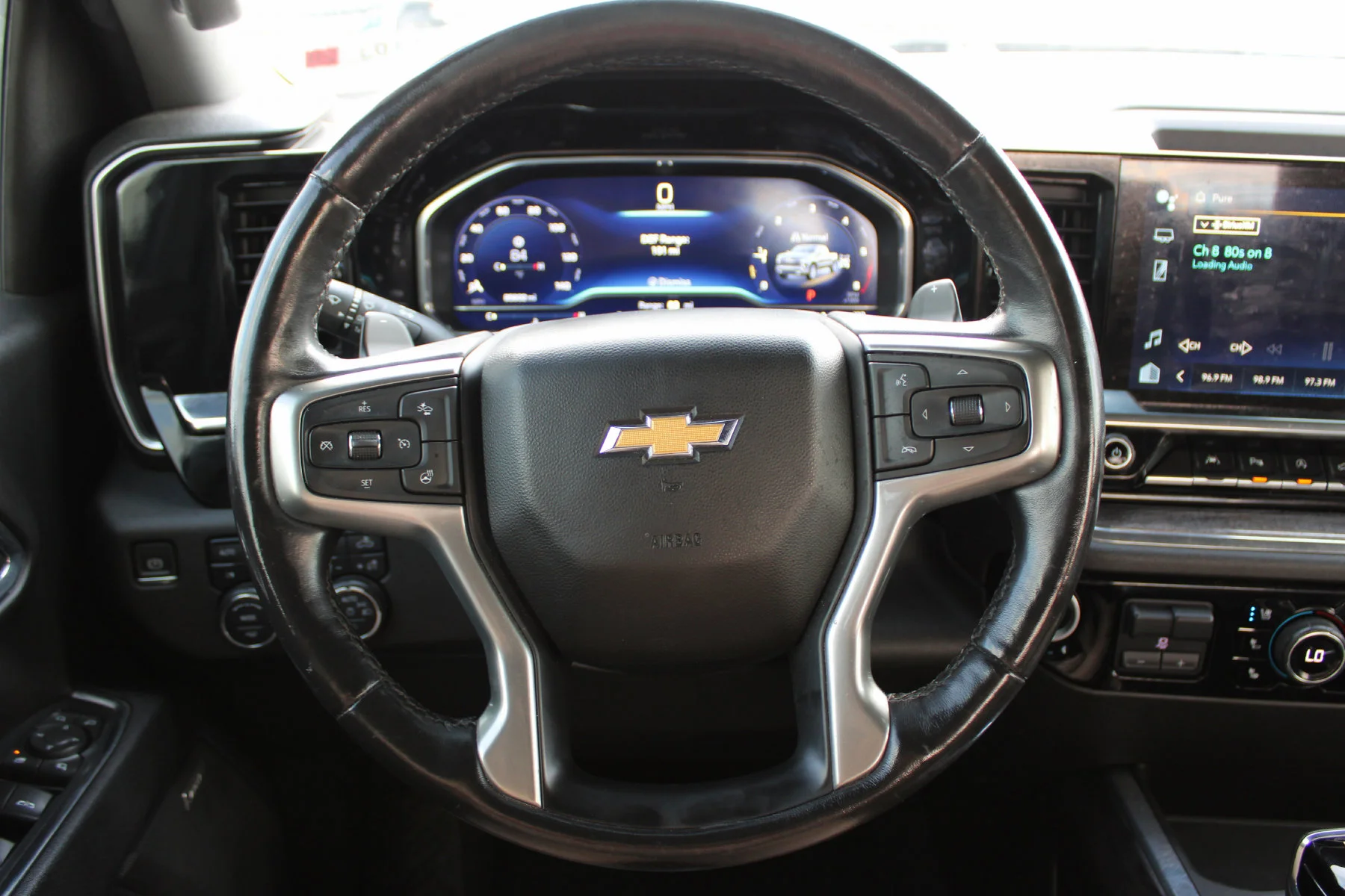 Used 2023 Dark Ash Metallic Chevrolet 4WD Crew Cab 147 LTZ image 8
