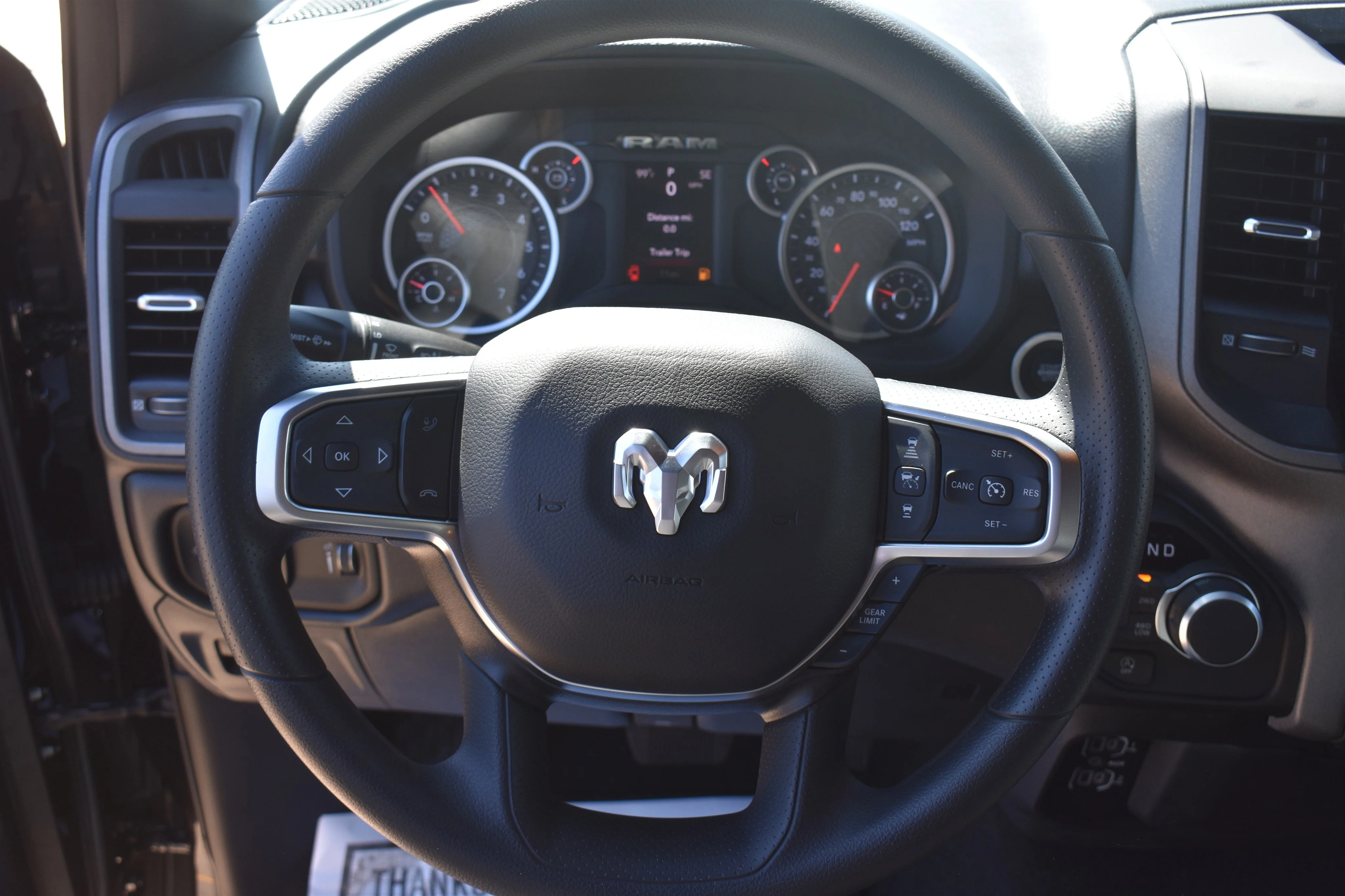 New 2026 Diamond Black Crystal Pearlcoat Ram Tradesman image 17