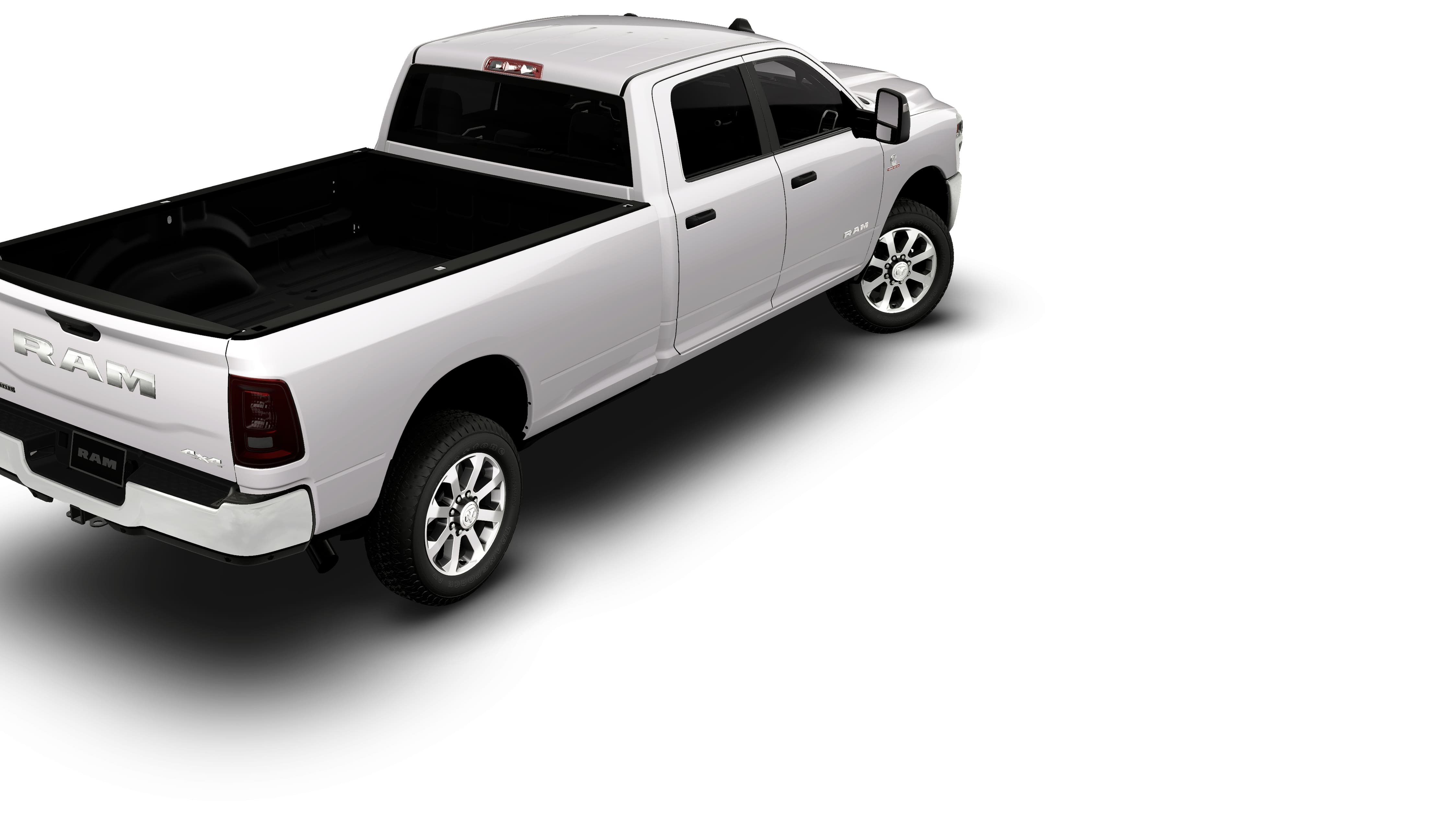 New 2026 Bright White Clear-Coat Exterior Paint RAM Big Horn image 2