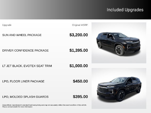 New 2027 Mosaic Black Metallic Chevrolet LT image 5