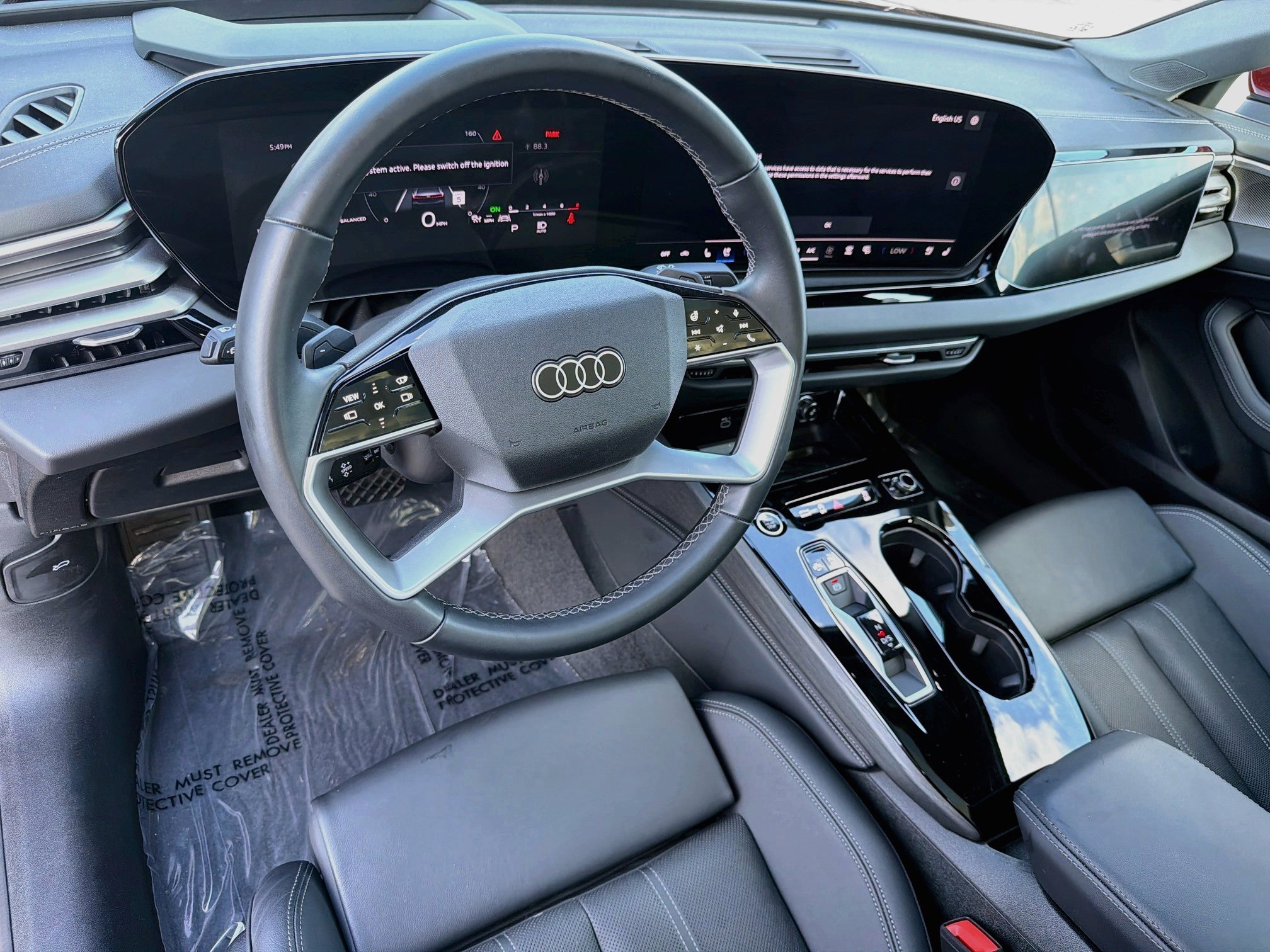 Certified Used 2025 Red Metallic Audi Prestige image 26
