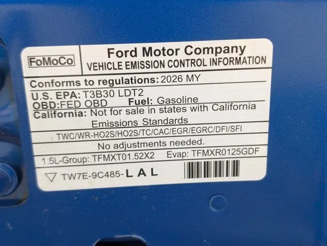 New 2026 Velocity Blue Metallic Ford Big Bend® image 53