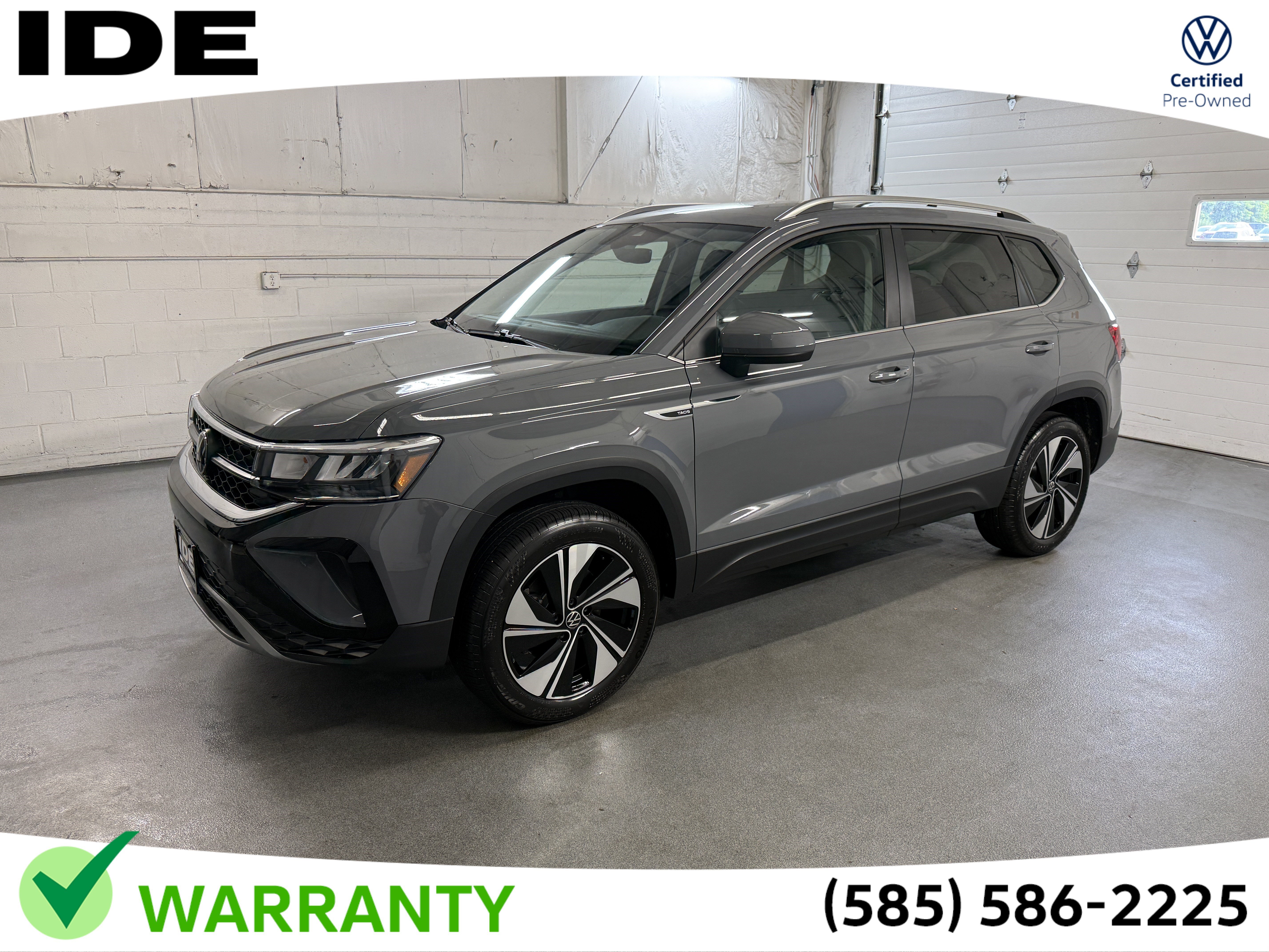 Used 2024 Pure Gray Volkswagen SE image 1