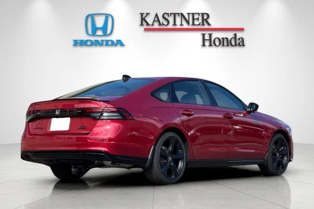 New 2026 Radiant Red Metallic Honda Sport-L Hybrid image 4