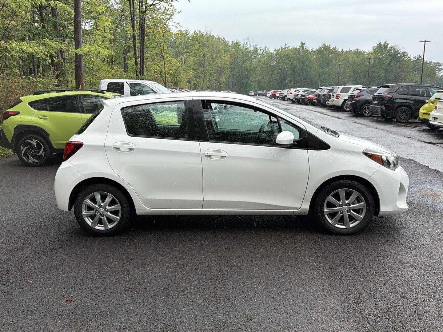 Used 2017 Super White Toyota LE image 7