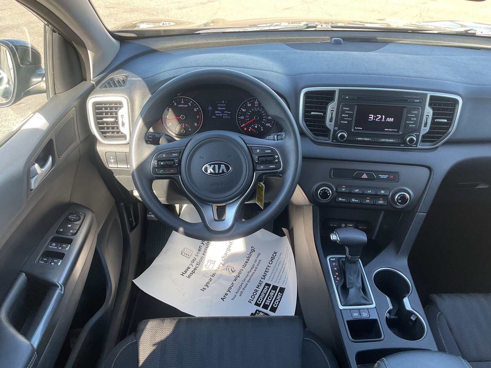Used 2017 Black Cherry Kia LX image 18
