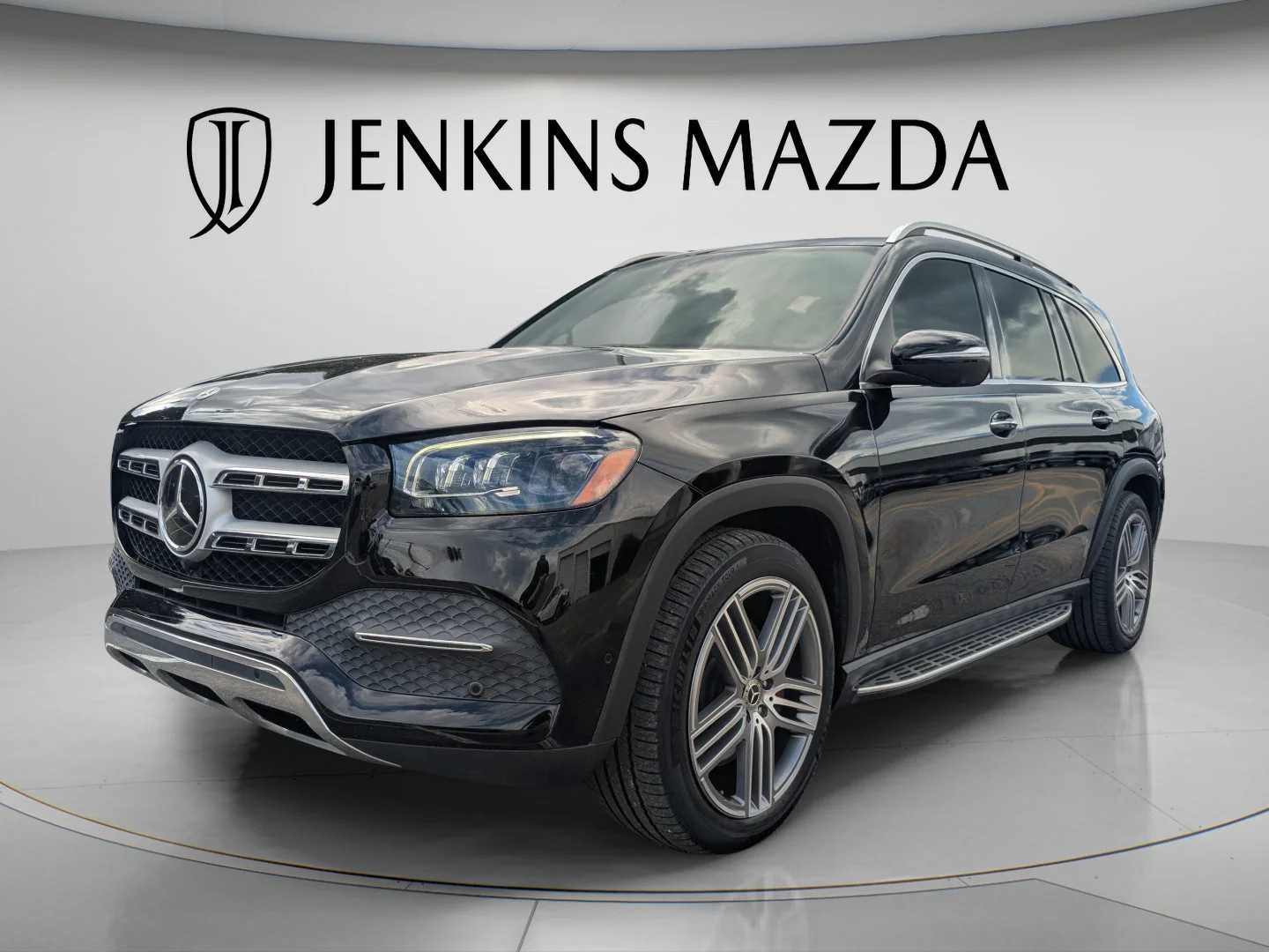 Used 2021 Obsidian Black Metallic Mercedes-Benz GLS 450 image 3