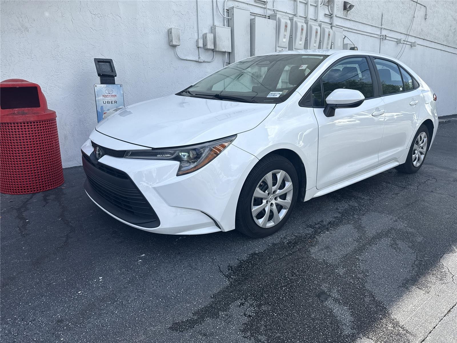 Used 2024 Ice Cap Toyota LE image 1