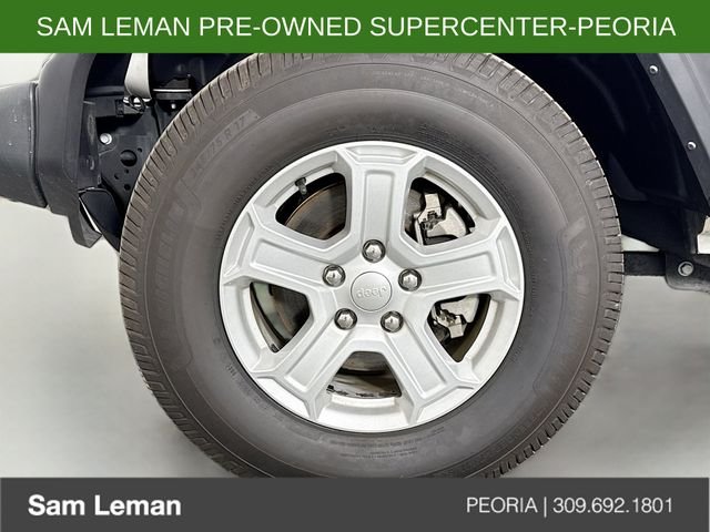 Used 2021 White Jeep Unlimited Sport S image 28