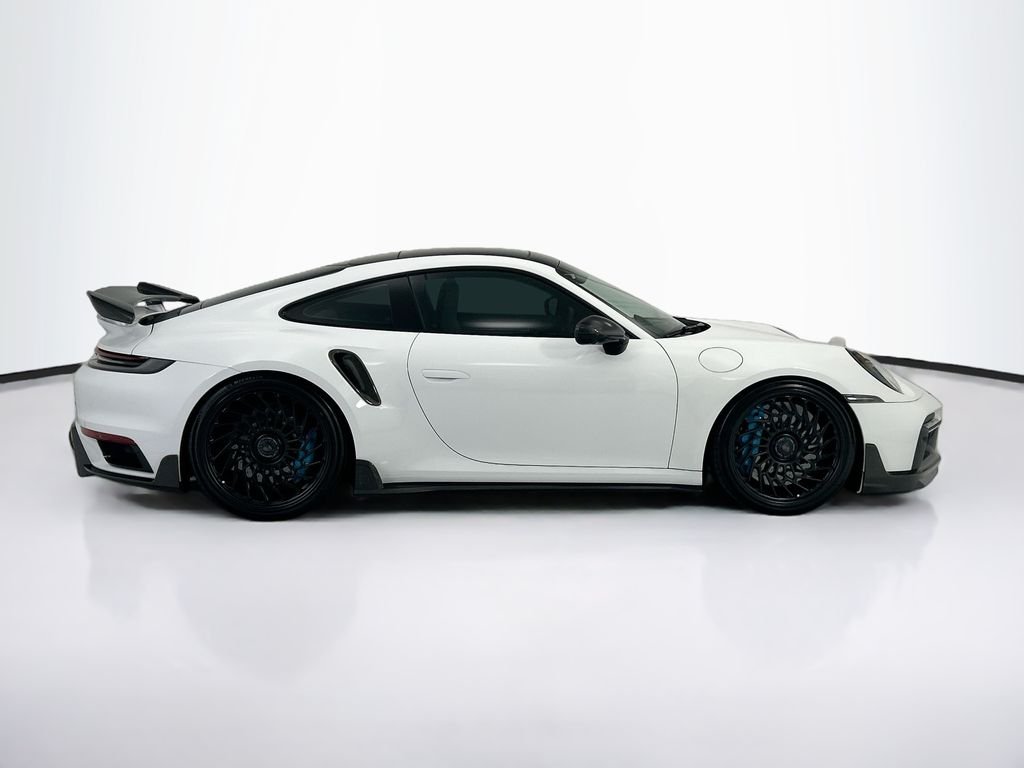 Used 2021 Carrara White Metallic Porsche Turbo S image 4
