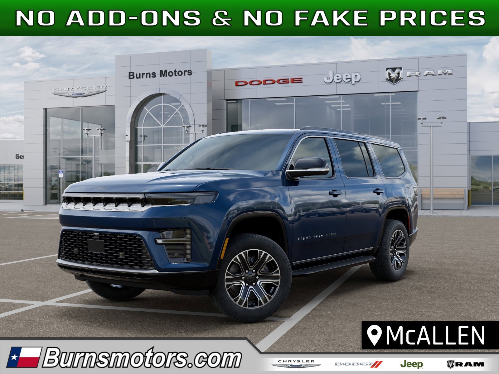 New 2026 Fathom Blue Pearl-Coat Exterior Paint (Late Availability) Jeep 4x2 image 1