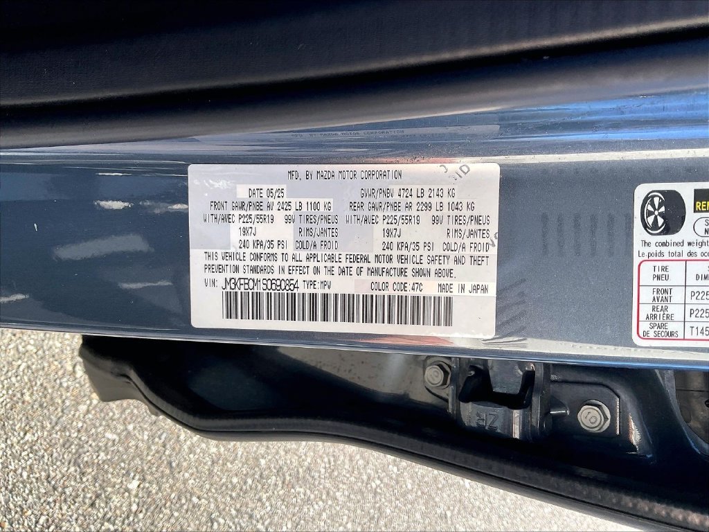 Used 2025 Polymetal Gray Metallic Mazda 2.5 S Carbon Edition image 31