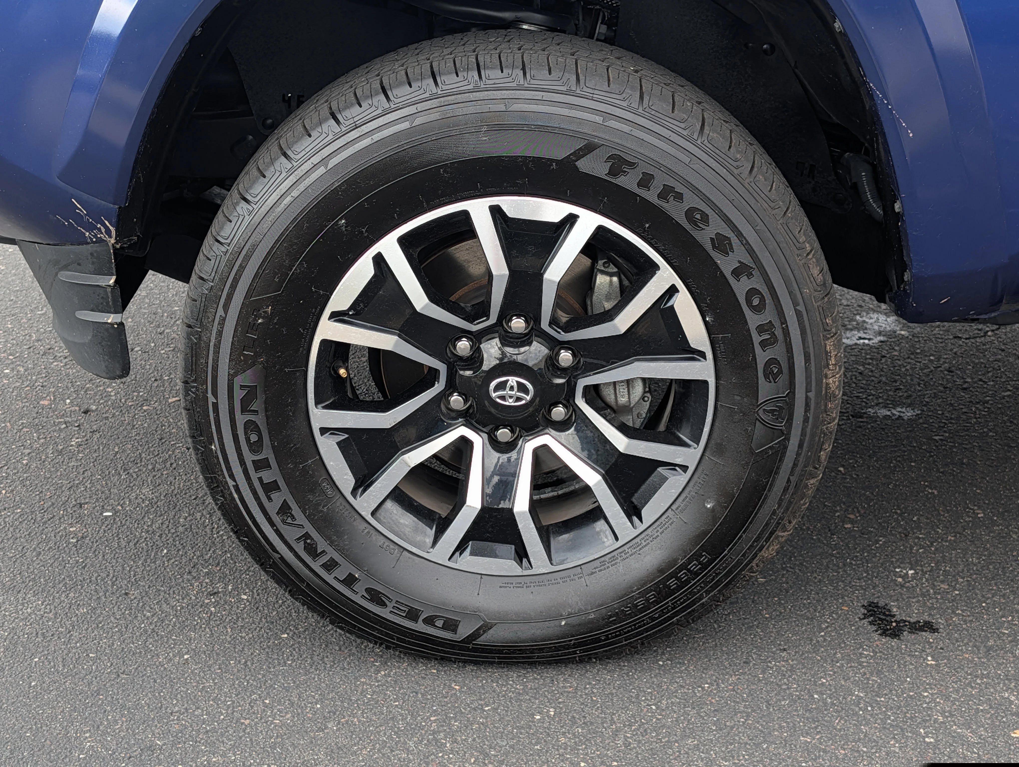 Used 2022 Blue Crush Metallic Toyota TRD Sport image 17