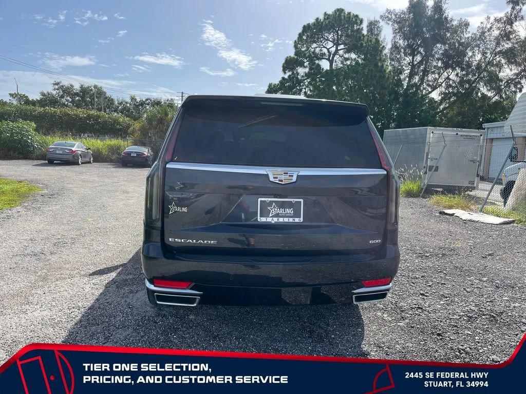 Used 2024 Galactic Gray Metallic Cadillac Premium Luxury image 6