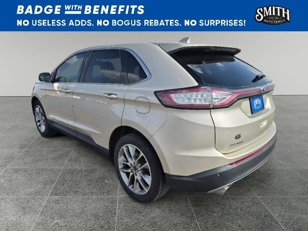 Used 2018 White Gold Metallic Ford Titanium image 6
