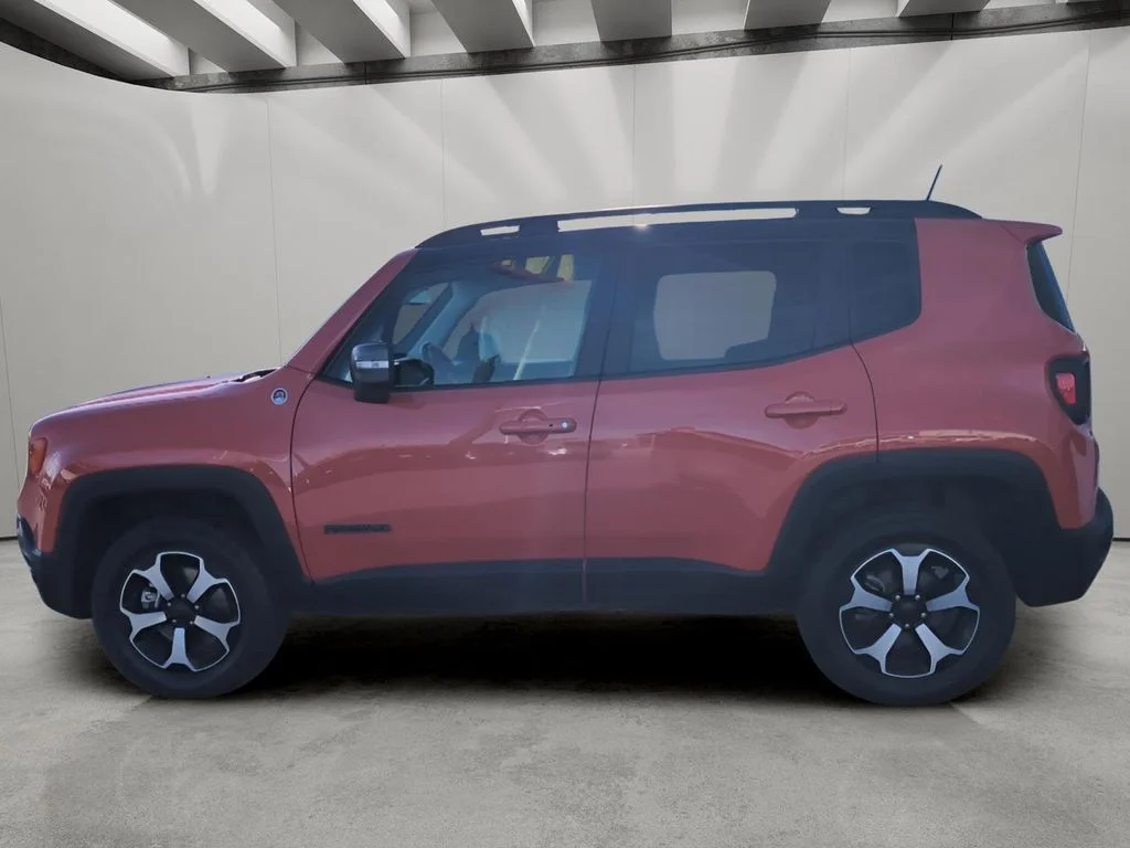 Used 2021 Omaha Orange Clearcoat Jeep Trailhawk image 2