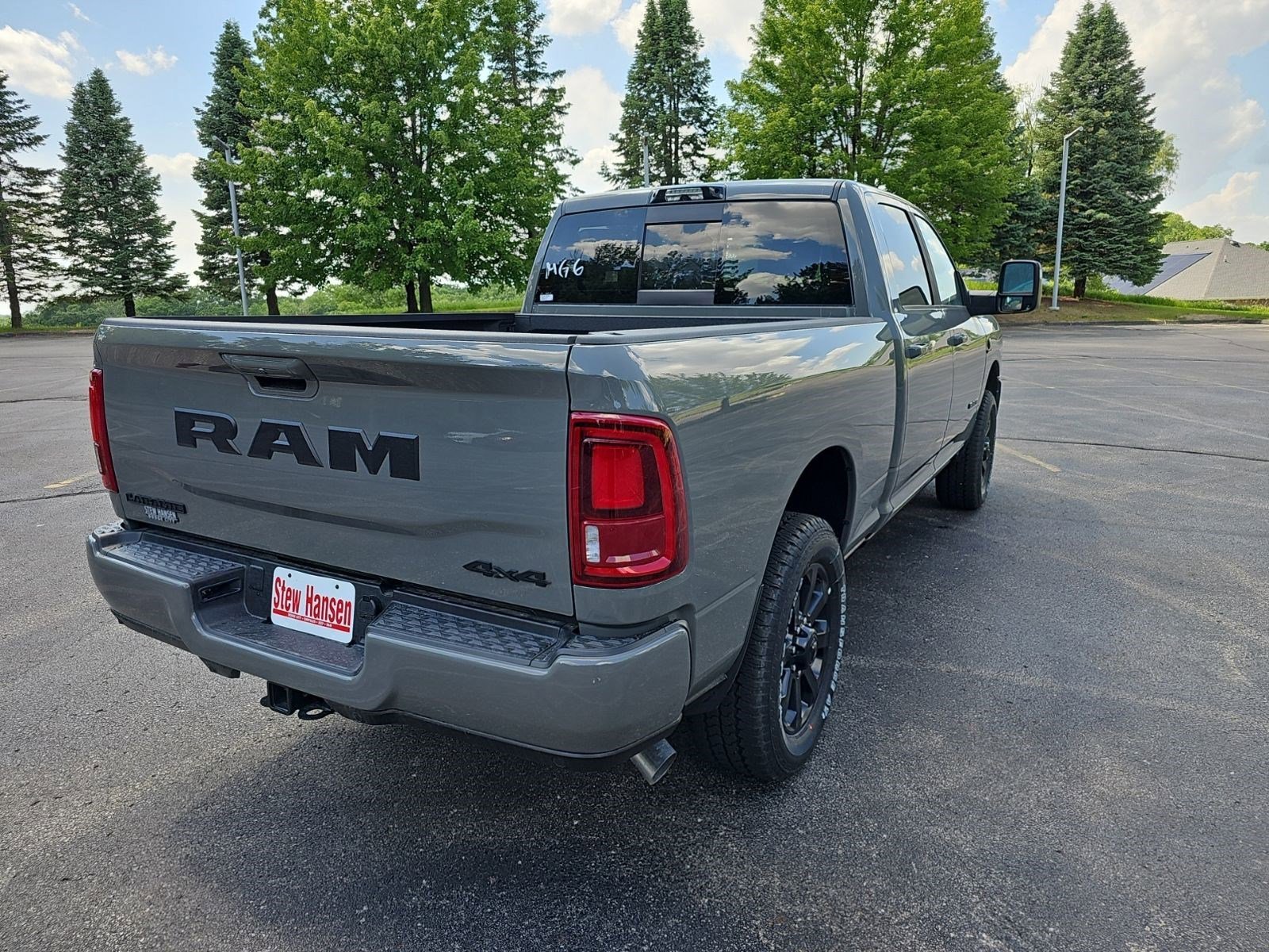 New 2026 Ceramic Gray Clearcoat Ram Laramie image 5