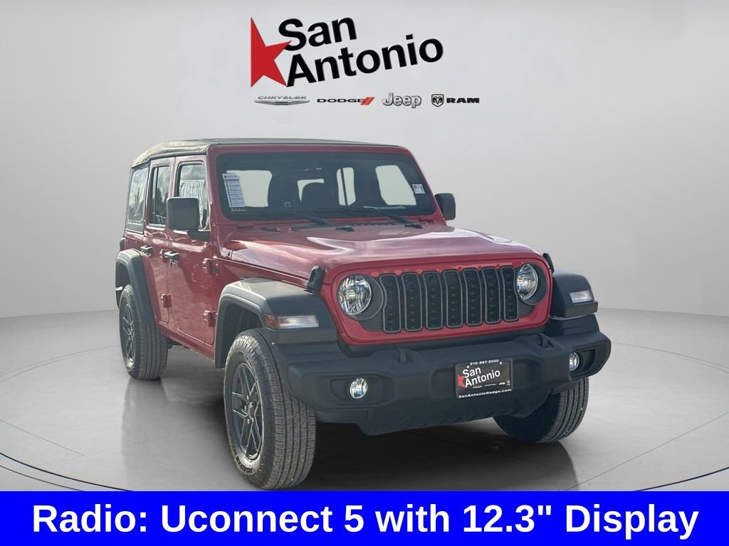 New 2026 Firecracker Red Clear-Coat Exterior Paint Jeep Sport image 3