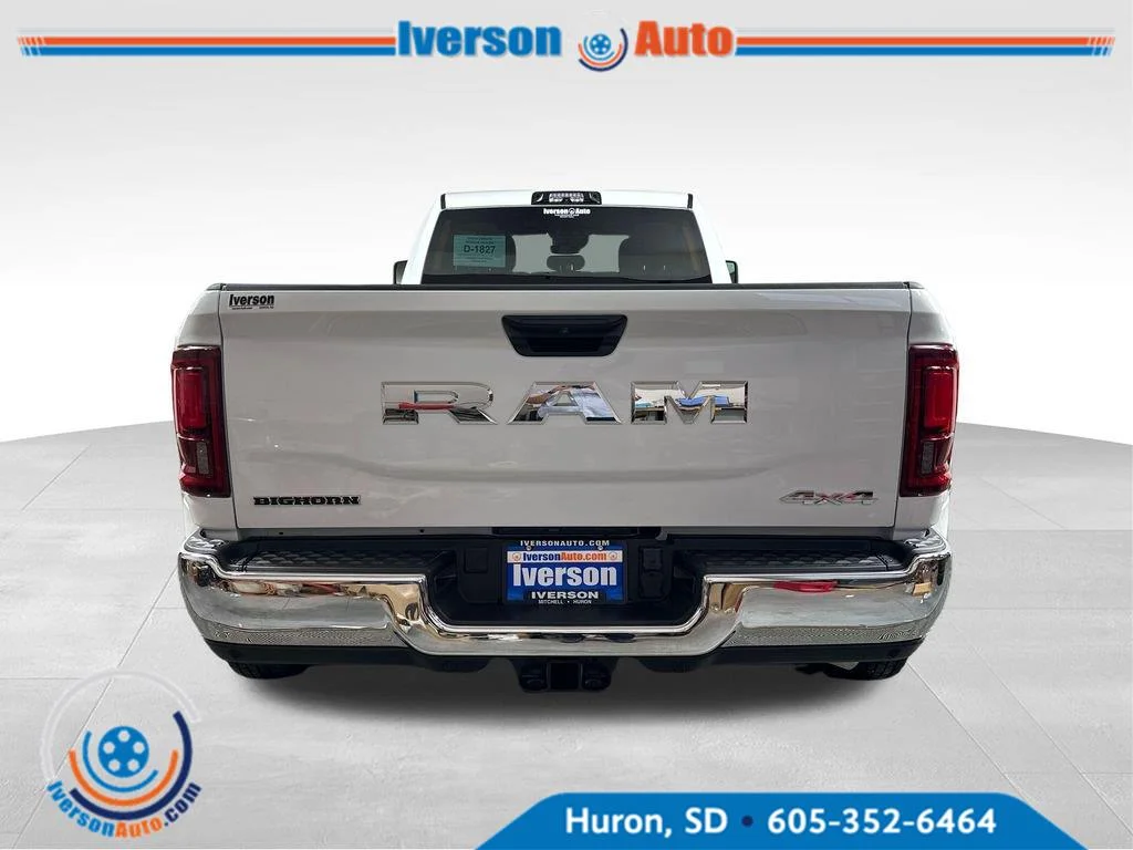 New 2026 Bright White Clearcoat RAM Big Horn image 9