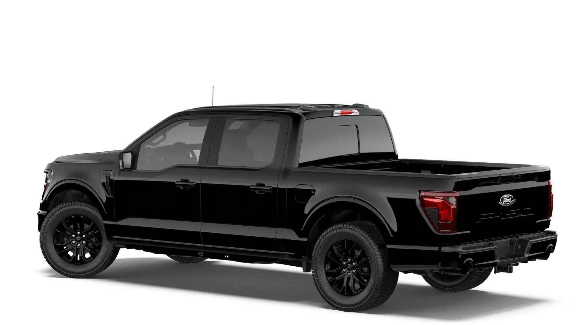 New 2026 Agate Black Metallic Ford XLT image 2