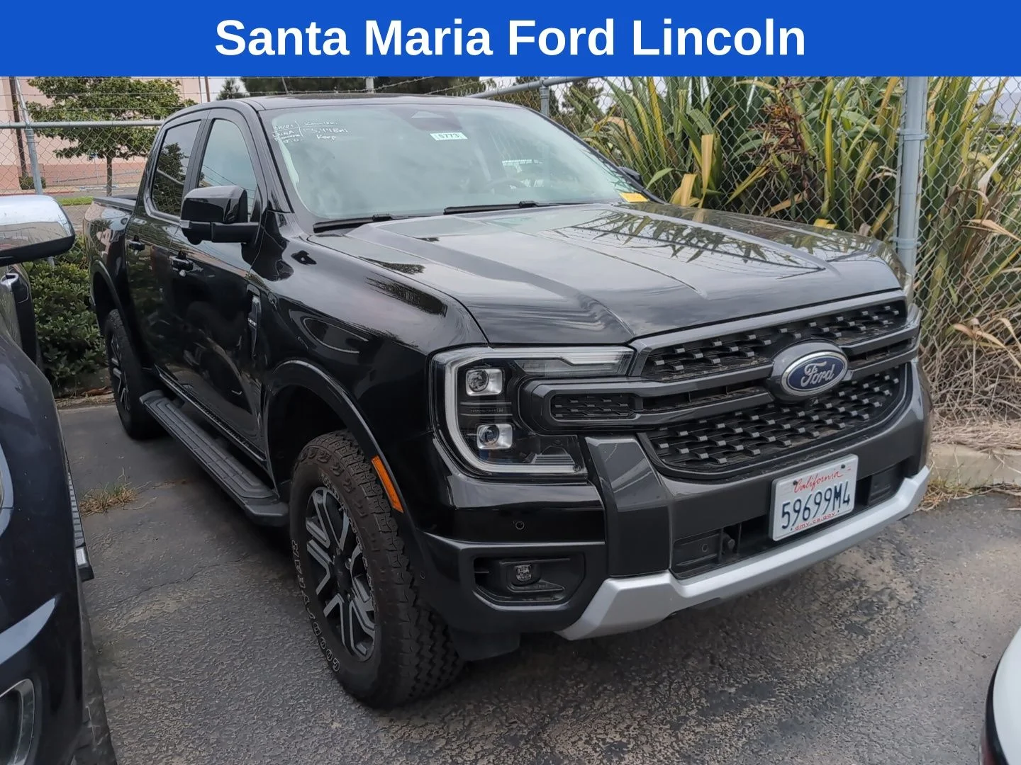 Used 2024 Shadow Black Ford Lariat image 2