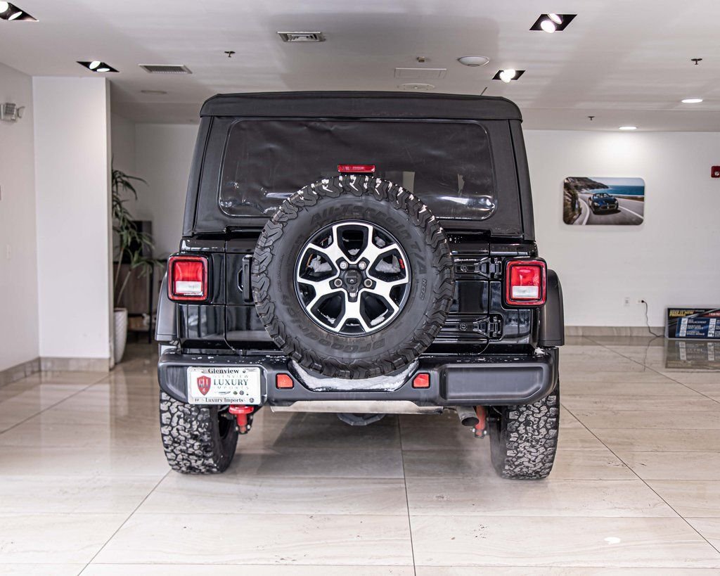 Used 2021 Black Jeep Unlimited Rubicon image 13