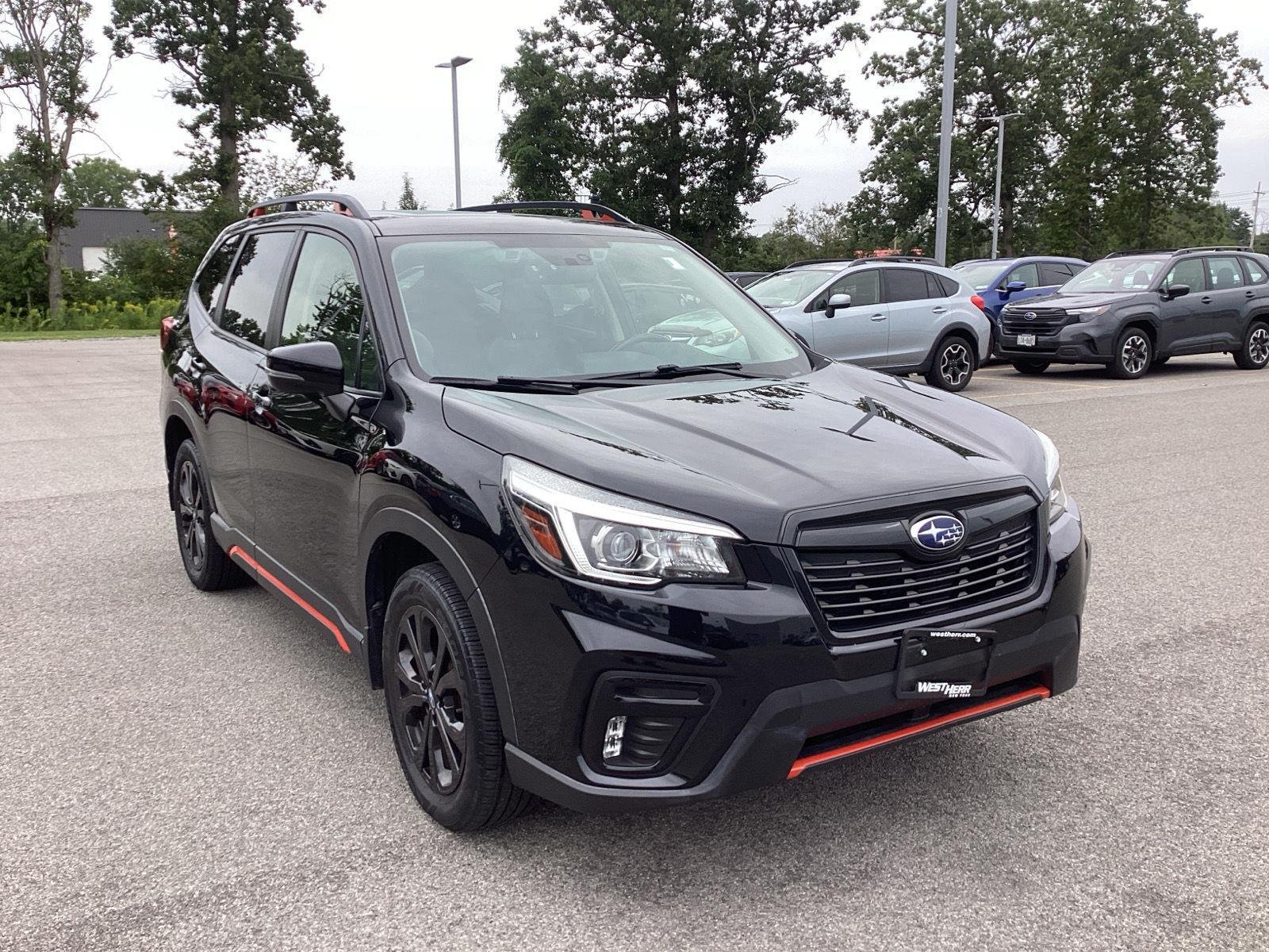 Used 2020 Crystal Black Silica Subaru Sport image 10