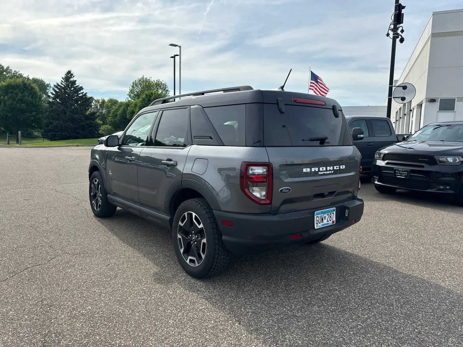 Used 2021 Carbonized Gray Metallic Ford Outer Banks image 5