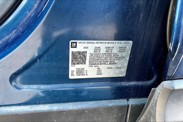 Used 2020 Blue Chevrolet LT image 5