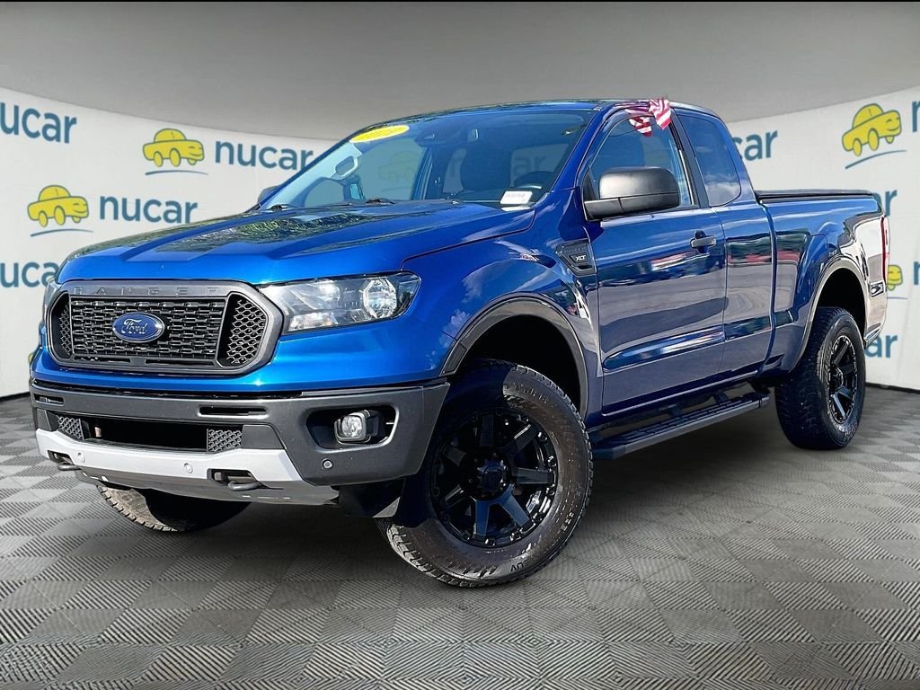 Used 2019 Blue Ford XLT image 3