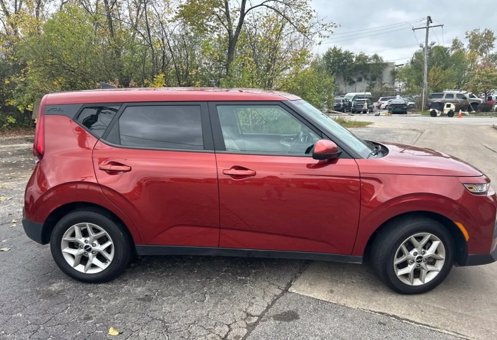 Used 2022 Orange Kia LX image 12