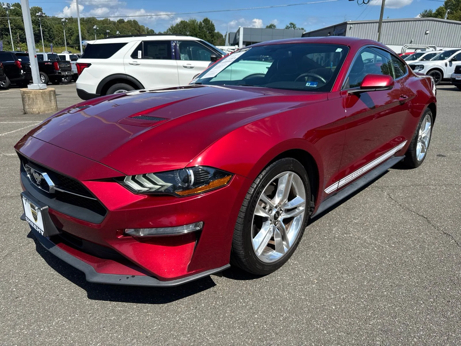 Used 2018 Red Ford EcoBoost Premium image 9