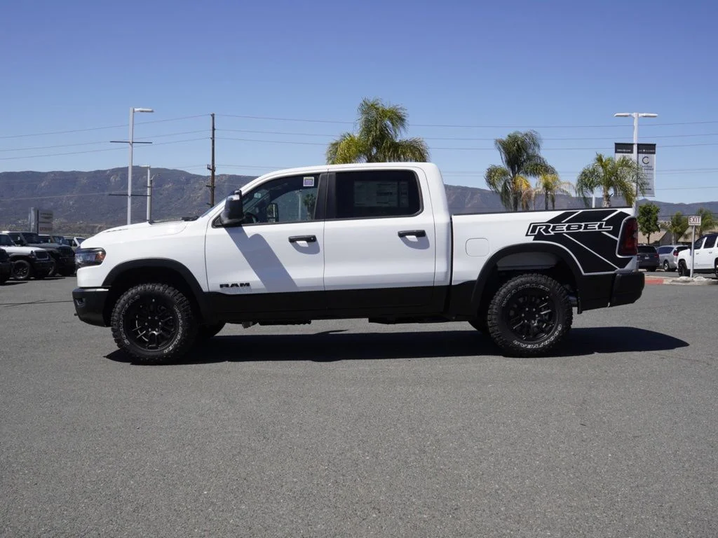 New 2026 Bright White Clear-Coat Exterior Paint RAM Rebel image 7