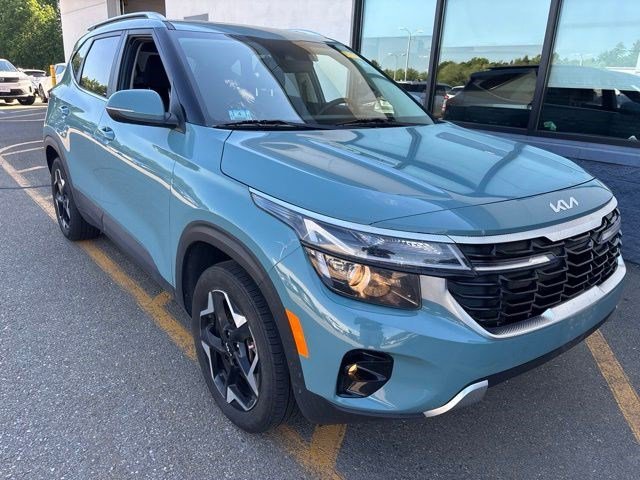 Certified Used 2024 Pluton Blue Kia EX image 1