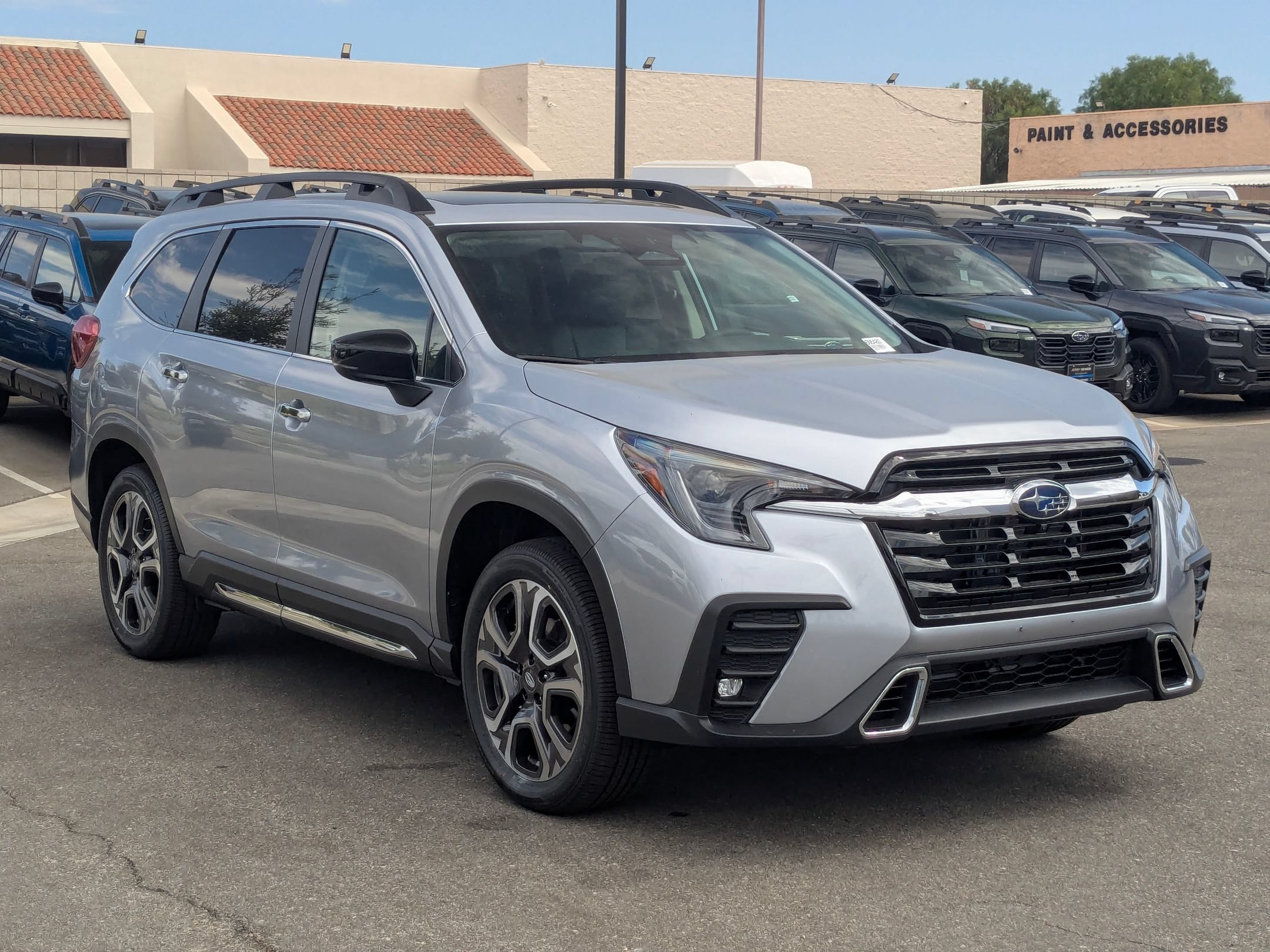 New 2026 ICE SILVER METALLIC Subaru Touring 7-Passenger image 7