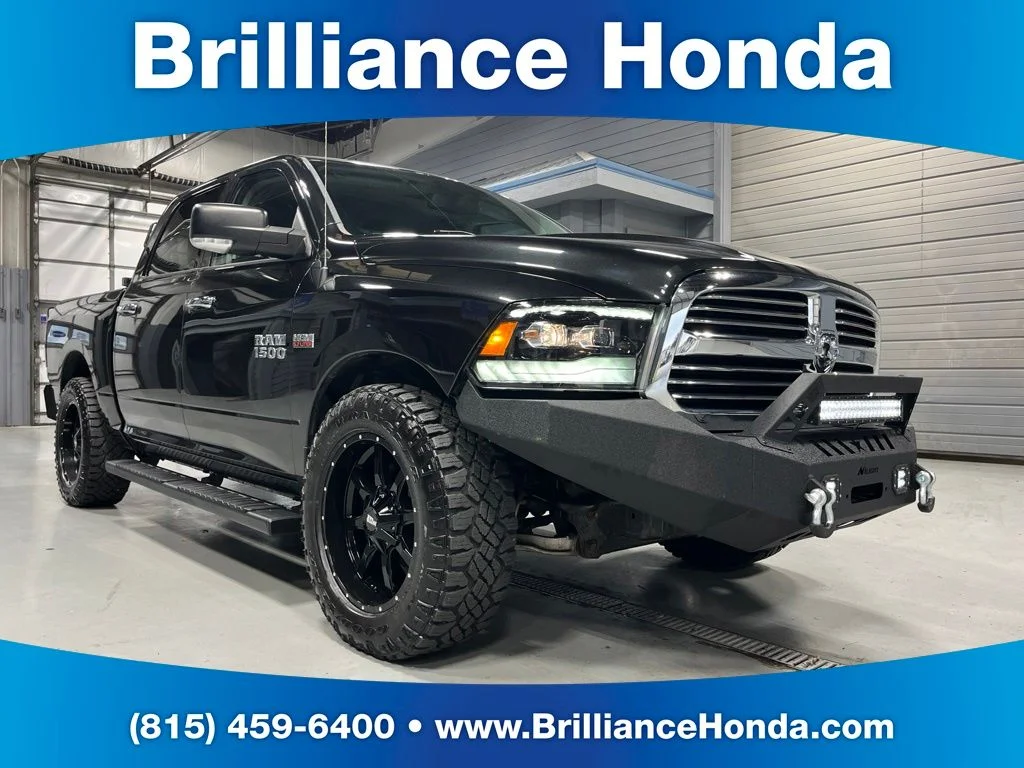Used 2017 Brilliant Black Crystal Pearlcoat Ram Big Horn image 1