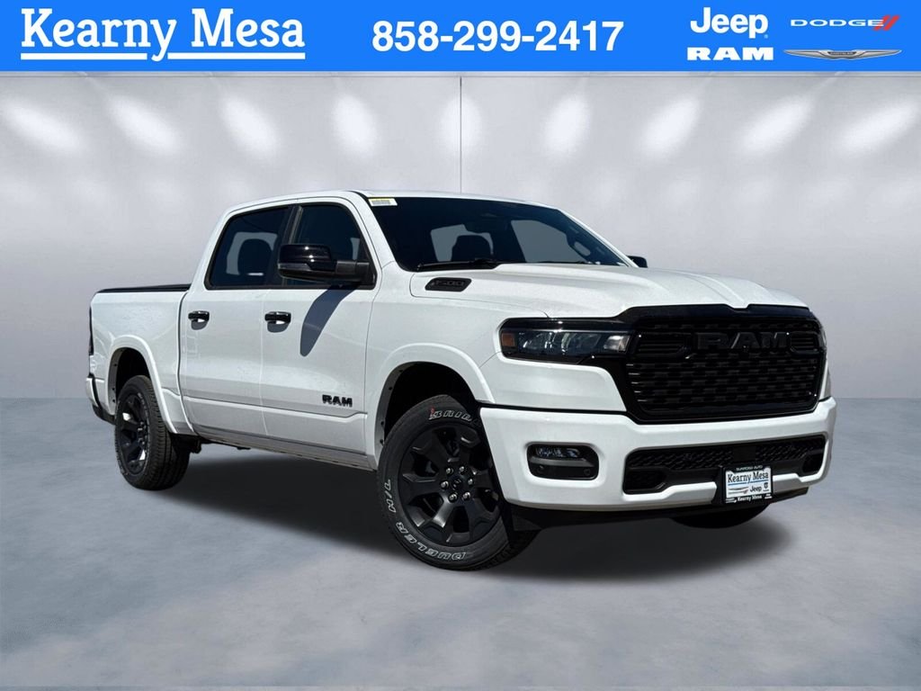 New 2026 Bright White Clear-Coat Exterior Paint RAM Big Horn/Lone Star image 1