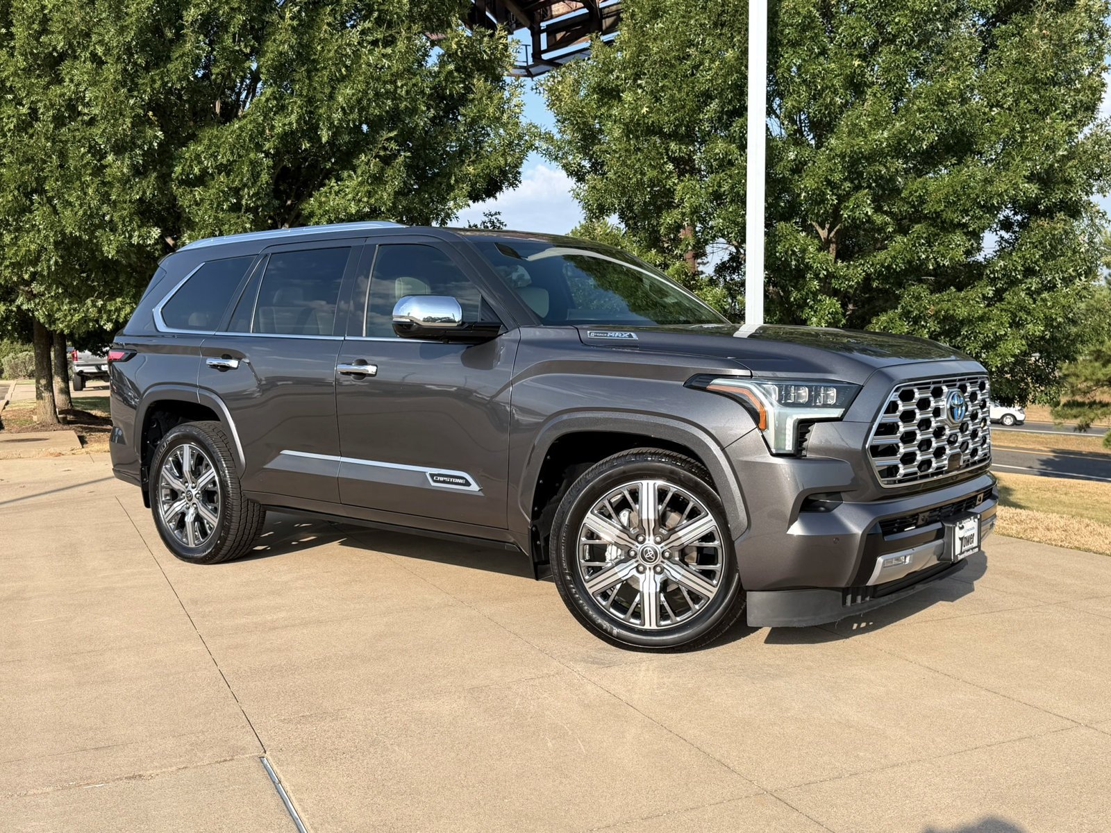 Used 2023 Magnetic Gray Metallic Toyota Capstone image 1