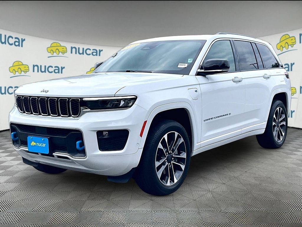 Used 2023 White Jeep Overland 4xe image 3