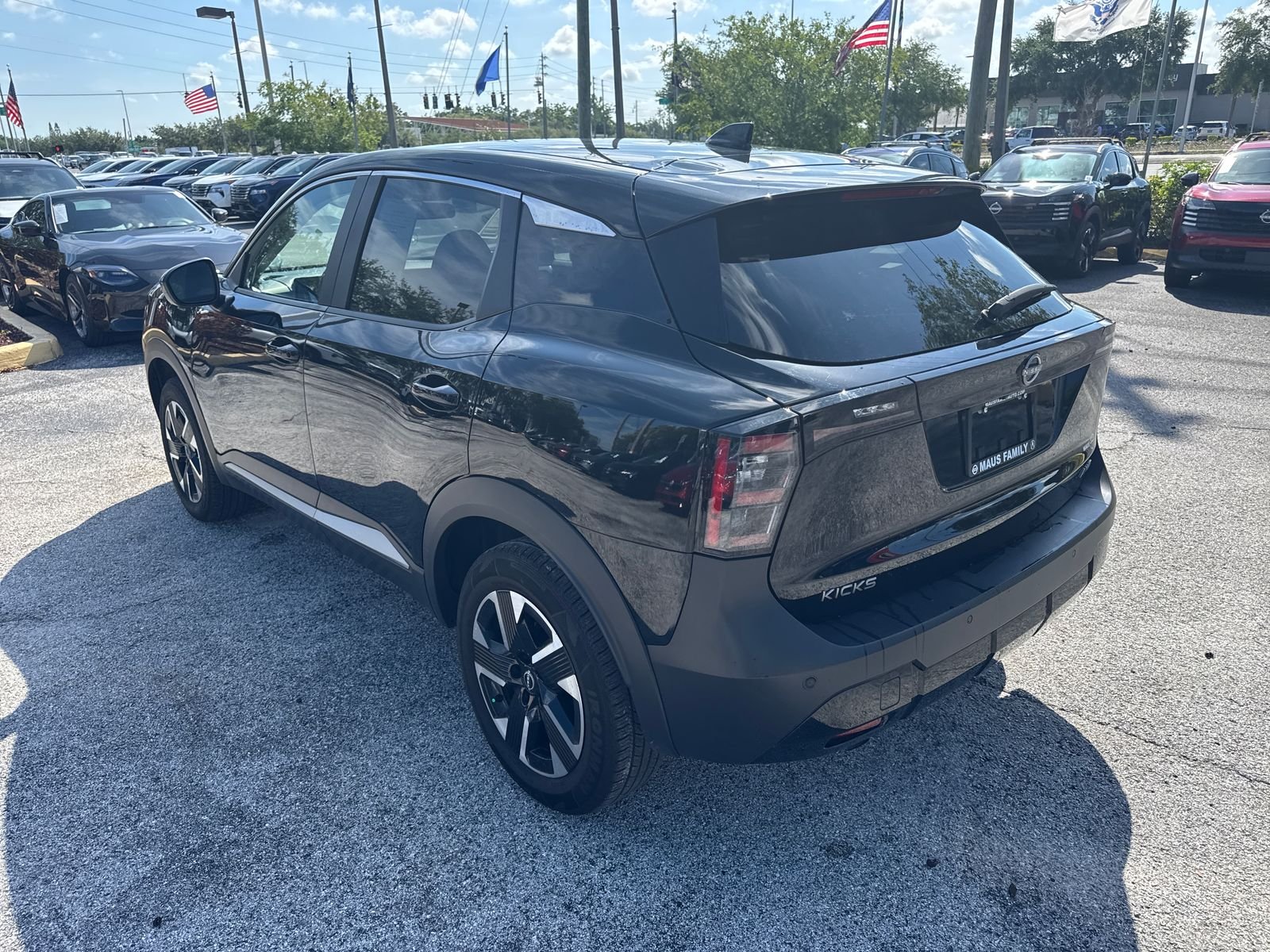 Certified Used 2025 Black Nissan SV image 8